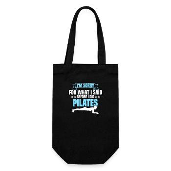 Je suis désolé pour ce que j’ai dit avant de faire Pilates fit - Sac à bouteille - noir - Devant