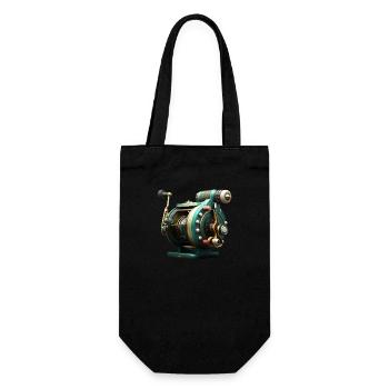 Fishing Reel Fishing Reel Natural Fish - Gift Bag for Bottles - black - Front