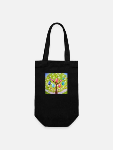Arbre à œufs coloré - Sac à bouteille - noir