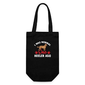 Australian Cattle Dog Red Blue Heeler - Gift Bag for Bottles - black - Front