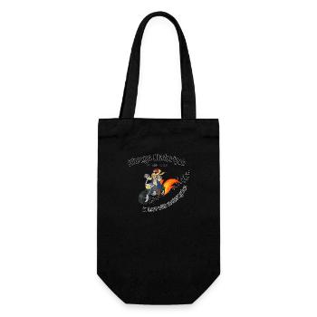Always motorized - for the love of motorcycles - Gift Bag for Bottles - black - Front