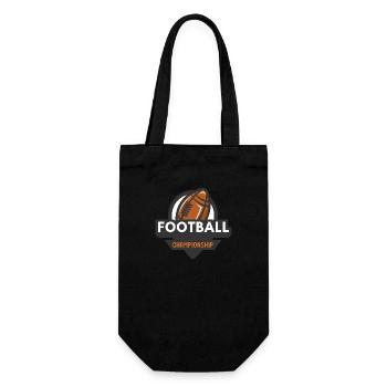 Ballsport - Geschenkbeutel für Flaschen - Schwarz - Vorne