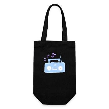 Musique radiophonique - Sac à bouteille - noir - Devant