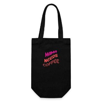 Funny mum T Shirt - Geschenkbeutel für Flaschen - Schwarz - Vorne