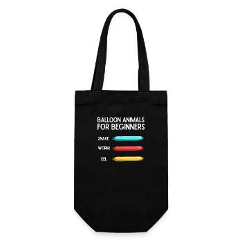 Balloon Animal Party Balloon Artist - Gift Bag for Bottles - black - Front