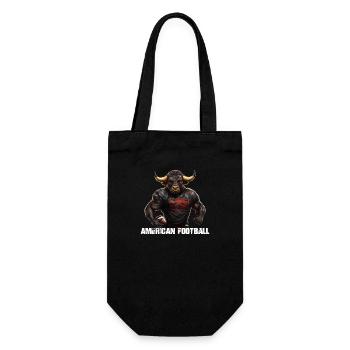 Taurus American Football - Gift Bag for Bottles - black - Front