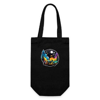 Quad & Off-Road - Gift Bag for Bottles - black - Front