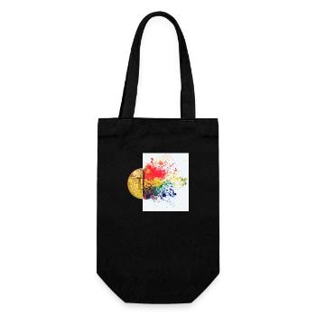 Crypto Brain 1 Bitcoin BTC ETH - Sac à bouteille - noir - Devant