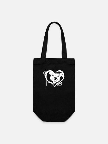 Staffordshire au cœur - Sac à bouteille - noir