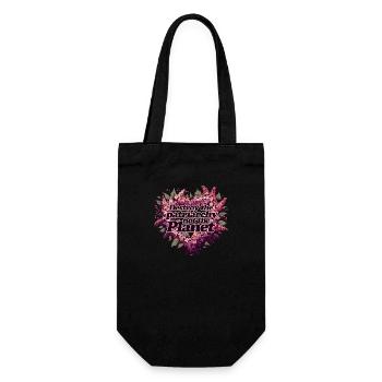Destroy the Planet not the Patriarchy - Gift Bag for Bottles - black - Front