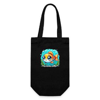 Goldi - Gift Bag for Bottles - black - Front