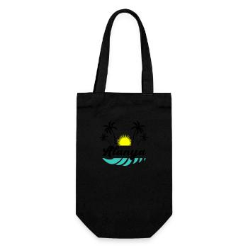 Alanya - Gift Bag for Bottles - black - Front