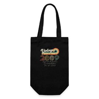 2009 Vintage Classic 2009 - Gift Bag for Bottles - black - Front