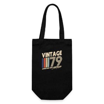 1979 - Sac à bouteille - noir - Devant