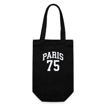 Paris 75 - Sac à bouteille - noir - Devant