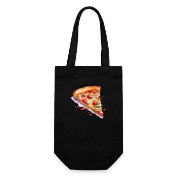 pizza - Sac à bouteille - noir - Devant