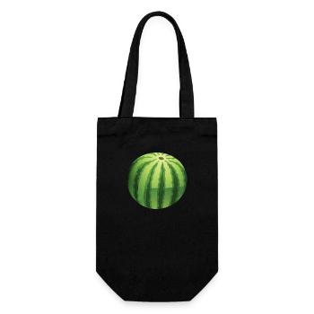 Watermelon - Gift Bag for Bottles - black - Front