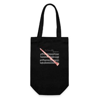 Clarinet e 225 - Gift Bag for Bottles - black - Front
