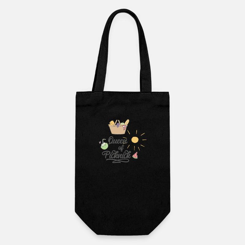 picnic - Gift Bag for Bottles - black