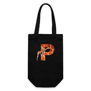 girafe p - Sac à bouteille - noir - Devant