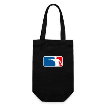 Petanque Boule Logo Major League USA France Style - Gift Bag for Bottles - black - Front