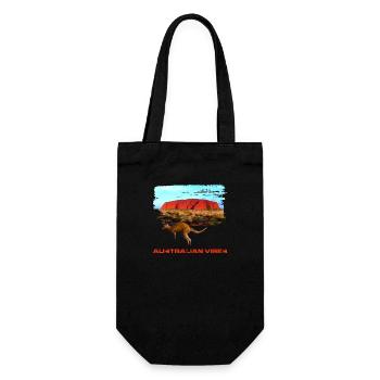 australie 1 - Sac à bouteille - noir - Devant