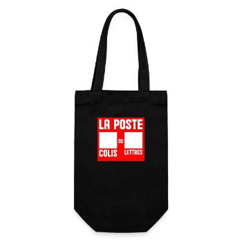 la poste choix à mettre sur sa boite aux lettres - Sac à bouteille - noir - Devant
