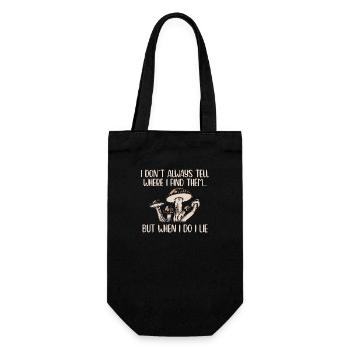 Mushroomer - Gift Bag for Bottles - black - Front