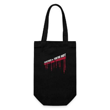 Amusez-vous au travail - Sac à bouteille - noir - Devant