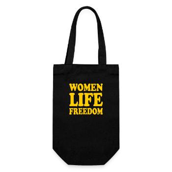 Women life freedom iran - Gift Bag for Bottles - black - Front
