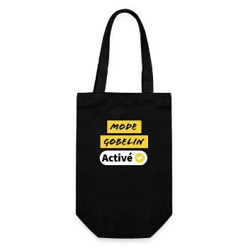 Mode Gobelin Activé humour - Sac à bouteille - noir - Devant