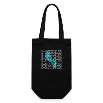 E-Scooter E-Roller Scooter - Gift Bag for Bottles - black - Front