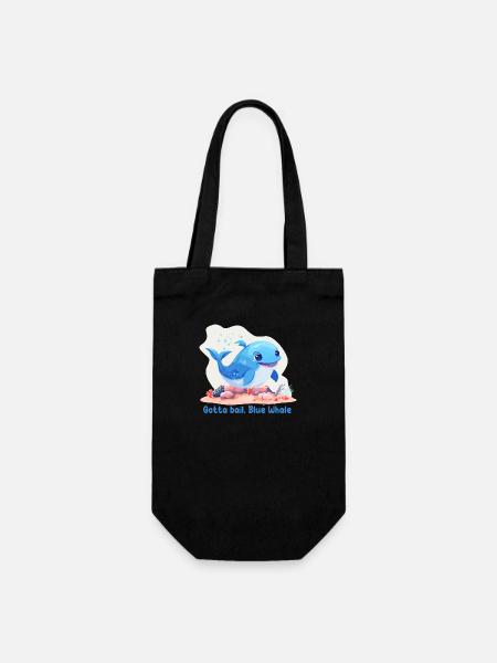 Gotta bail, Blue Whale - Sac à bouteille - noir
