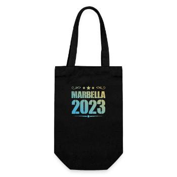 Marbella 2023 - Gift Bag for Bottles - black - Front