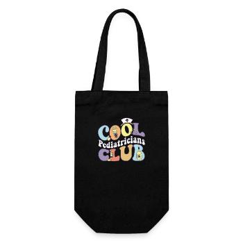 Cool Pediatricians Club Pedia Squad Pediatrist - Gift Bag for Bottles - black - Front