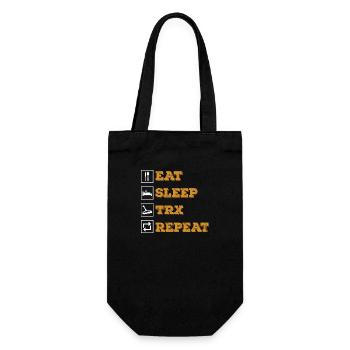 MANGER DORMIR TRX RÉPÉTER GYM Entraînement BODYBOUILDING - Sac à bouteille - noir - Devant