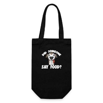 Italian Greyhound Greyhound Dogs - Gift Bag for Bottles - black - Front