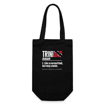 Trinidad and Tobago flag - Gift Bag for Bottles - black - Front