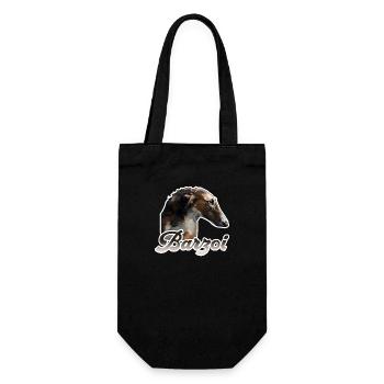 barzoi Barzoï lévrier russe - Sac à bouteille - noir - Devant