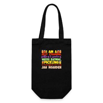 Mise en conserve, mise en conserve, mise en conserve, conservation des aliments - Sac à bouteille - noir - Devant