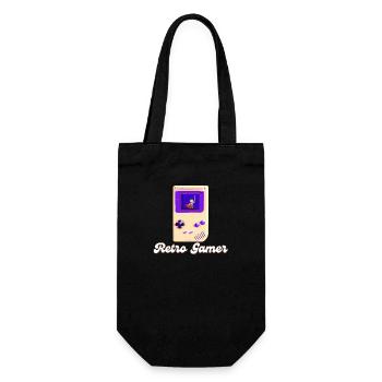 Retro Gaming: Where Legends Were Born 3 - Gift Bag for Bottles - black - Front