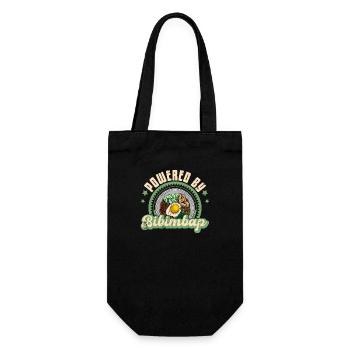 Bibimbap Food Korean Cuisine Asian - Gift Bag for Bottles - black - Front