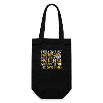 Macaroni Cheese Lover Mac And Cheese - Gift Bag for Bottles - black - Front