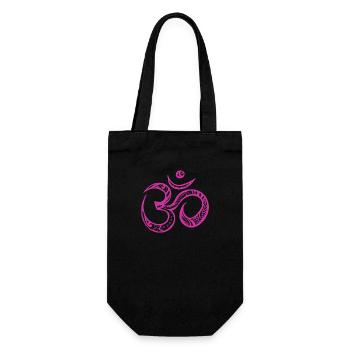 Mantra OM | Symbole divin - Sac à bouteille - noir - Devant
