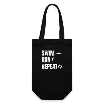 SwimRun Natation Jogging Sports d’Endurance Idée - Sac à bouteille - noir - Devant