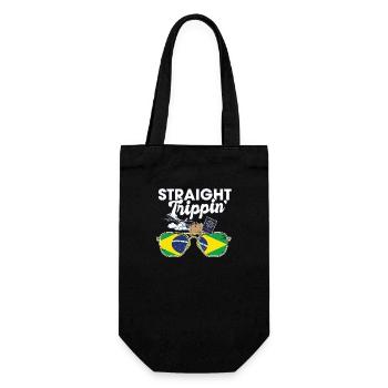 Straight Trippin' ' Brésil Vacances Tour Voyage - Sac à bouteille - noir - Devant