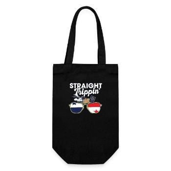 Straight Trippin' Panama Vacances Tour Voyage - Sac à bouteille - noir - Devant