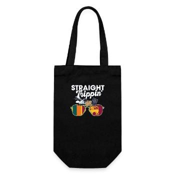 Straight Trippin' Sri Lanka Vacation Tour Travel - Gift Bag for Bottles - black - Front