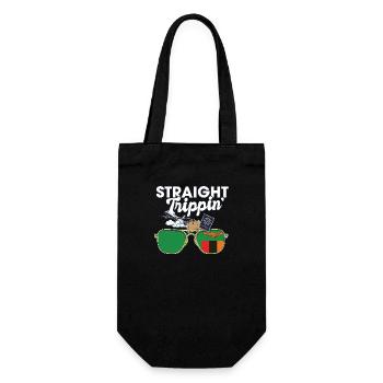 Straight Trippin' Zambia Vacation Tour Travel - Gift Bag for Bottles - black - Front