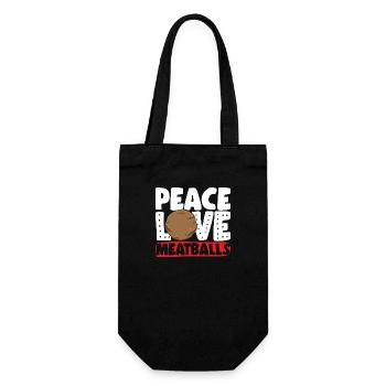 Meatballs Italy Italian Food - Gift Bag for Bottles - black - Front